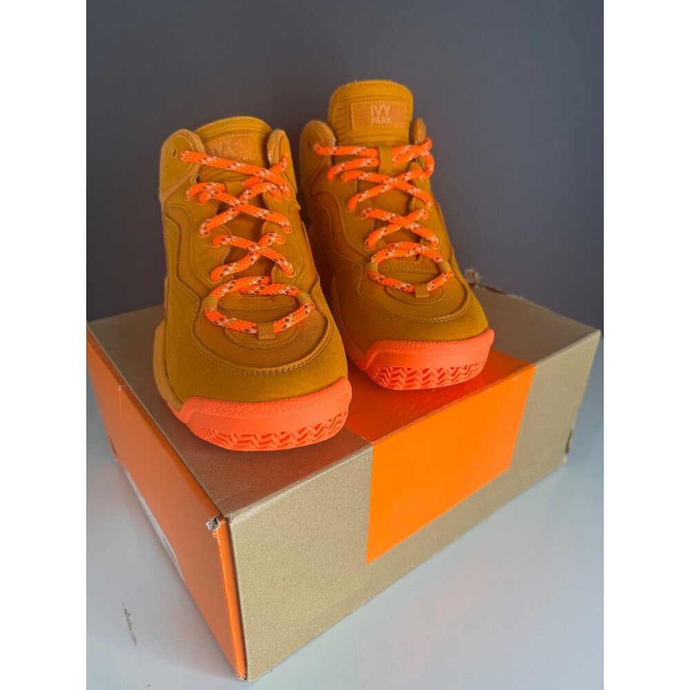 NEW Adidas x Ivy Park IVP TT2000 Focus Orange High Top Sneaker Men 7.5 Women 8.5 - Picture 2 of 11